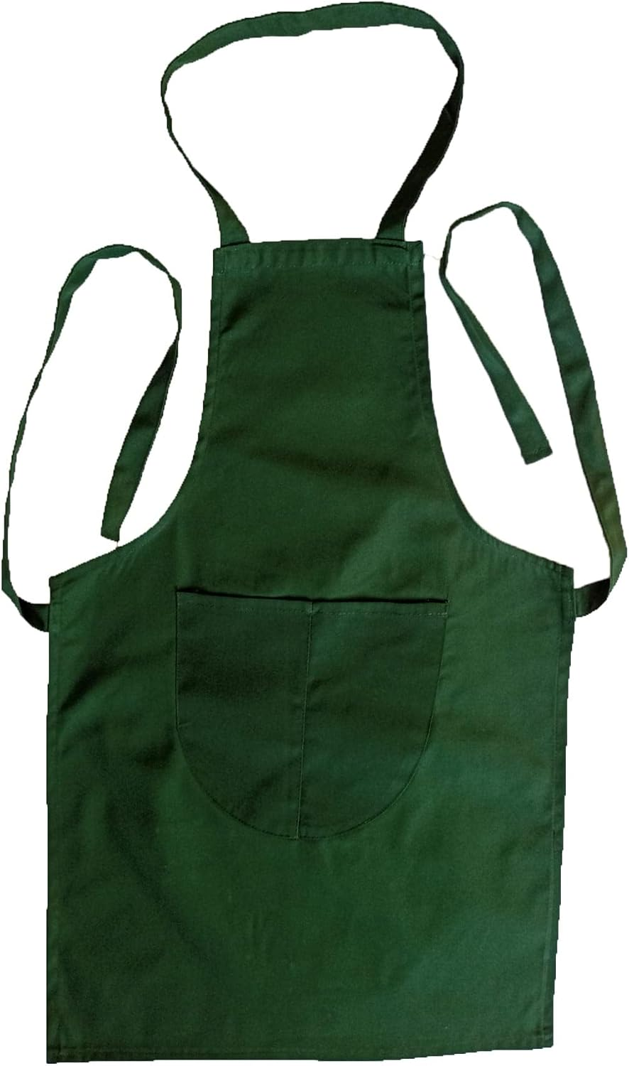 Bonnin Kids Plain Apron with Front Pocket for Drawing, Painting, Baking, Cooking Party Favors.