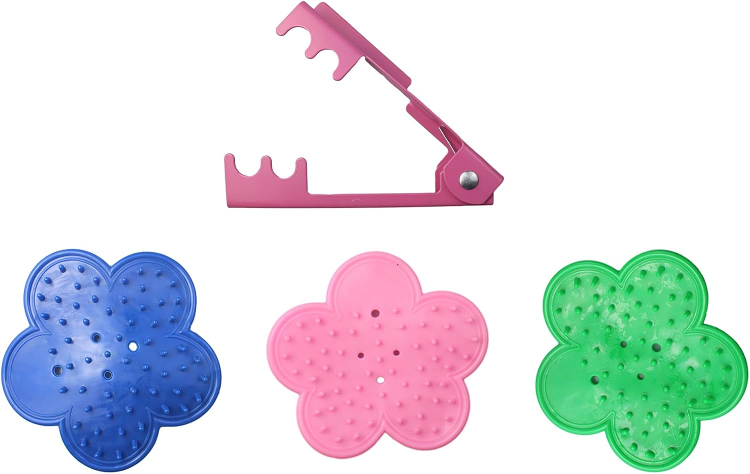 1 Set Rose Stem Leaf Thorn Stripper Stripping Tool Thorn Remove (Green) image number 4