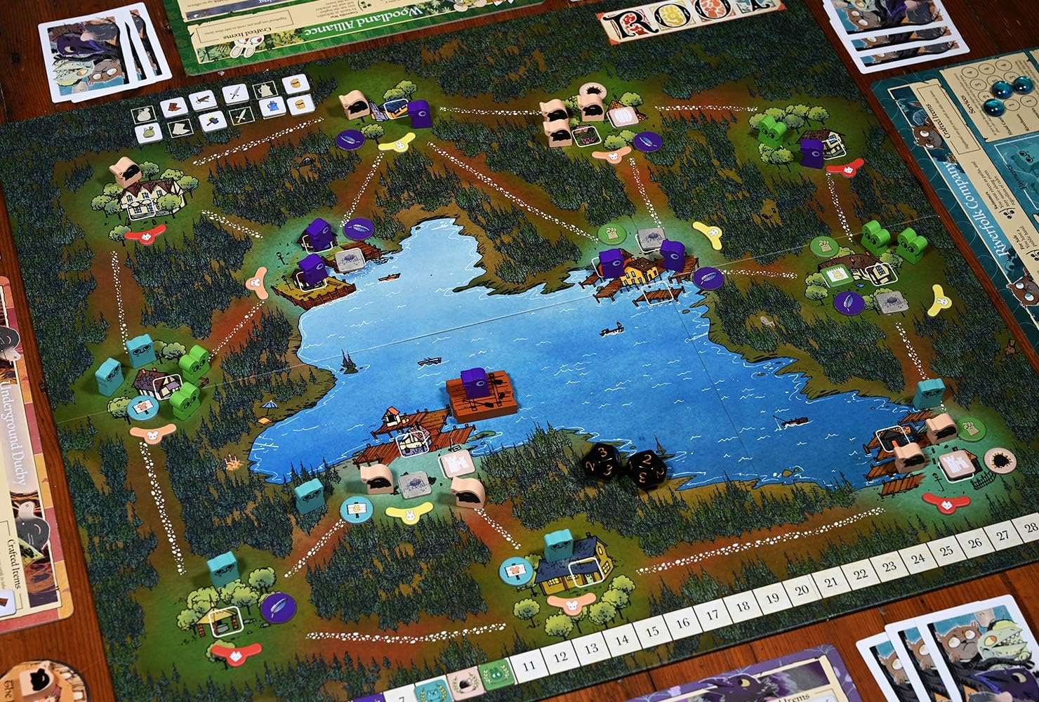 Leder Games Root: Underworld Expansion Board Game for 6 Players, Ages 12+ image number 4