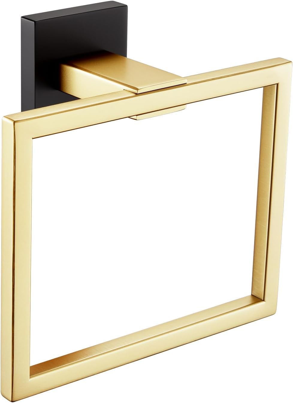 KOKOSIRI Bathroom Towel Holder Bath Towel Ring Towel Hanger Towel Rack Wall Mounted Stainless Steel Mordern Style, Polished Chrome, B3004CH