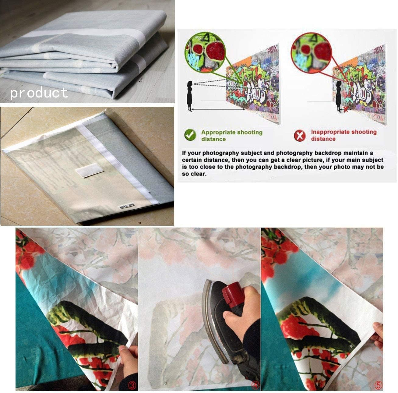 Christmas Photography Backdrops Winter Snowflake Pillow Window Photo Santa Moon Backdrops Xmas Holiday Party Decoration Studio Props Banner Vinyl 7X5Ft image number 5