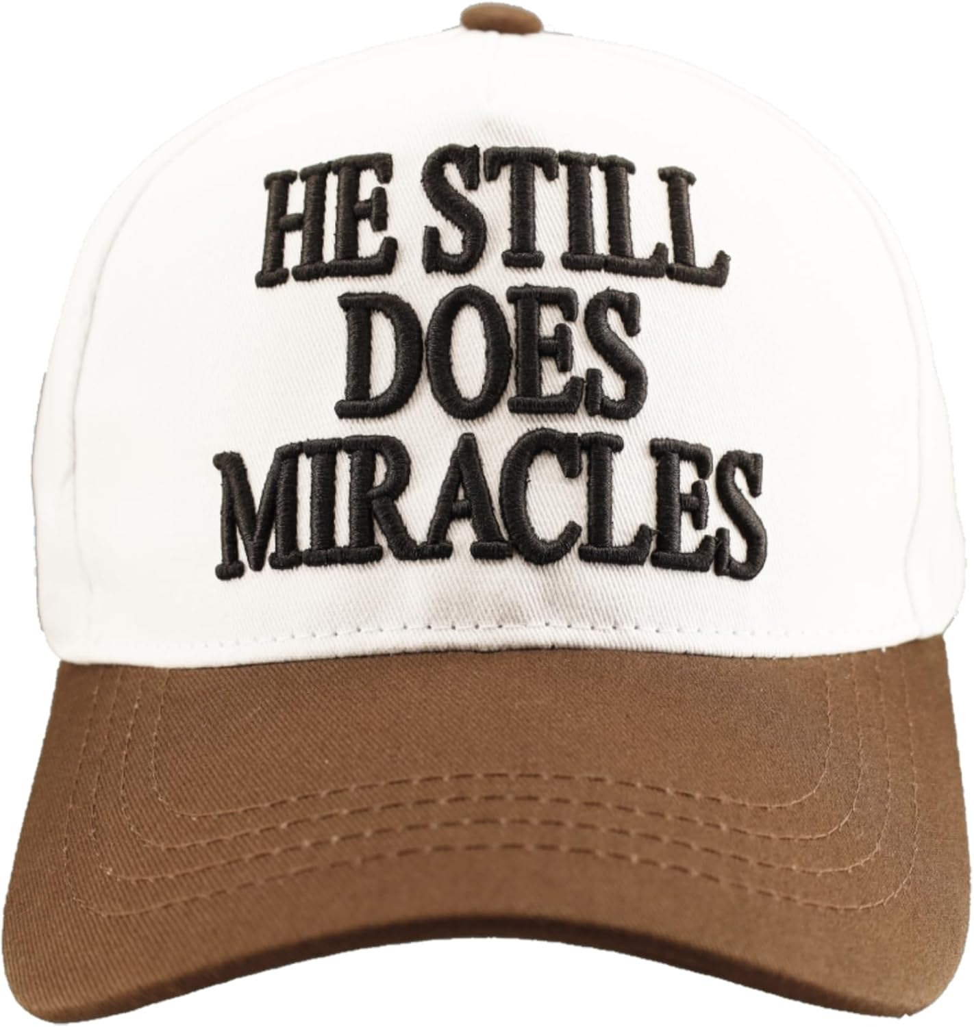 Two-Toned Embroidered Lettering Dad Hat Original Classic Vintage Low Profile Baseball Cap Adjustable Plain Snapback