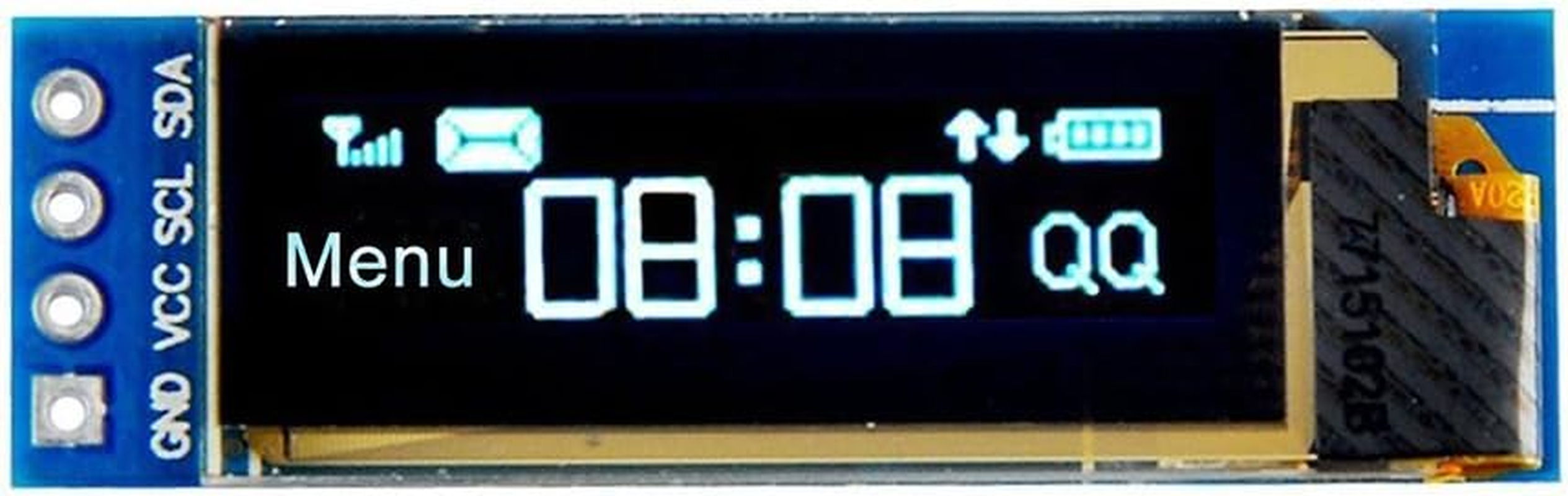 Hiletgo I2C OLED Display Module 0.91" IIC I2C Serial OLED LCD Display SSD1306 128X32 Blue I2C OLED Screen Driver DC 3.3V/5V AVR PIC STM32 Arduino image number 3