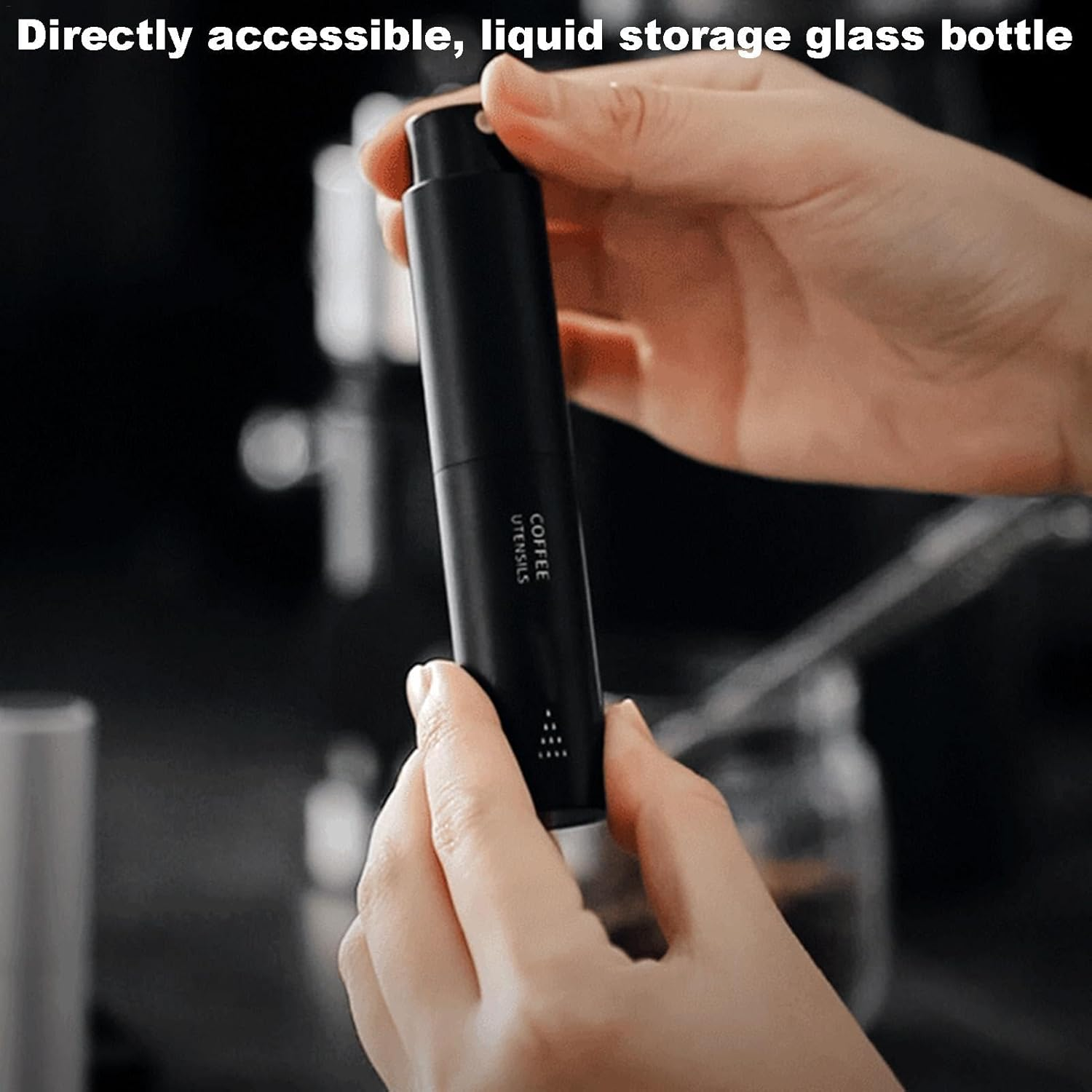 Coffee Bean Spritzer - 10Ml Anti-Static Glass Coated Coffee Bean Spray Bottle | Water Atomizer with Spray Bottle | RDT Refillable Sprayer Bottle P image number 3