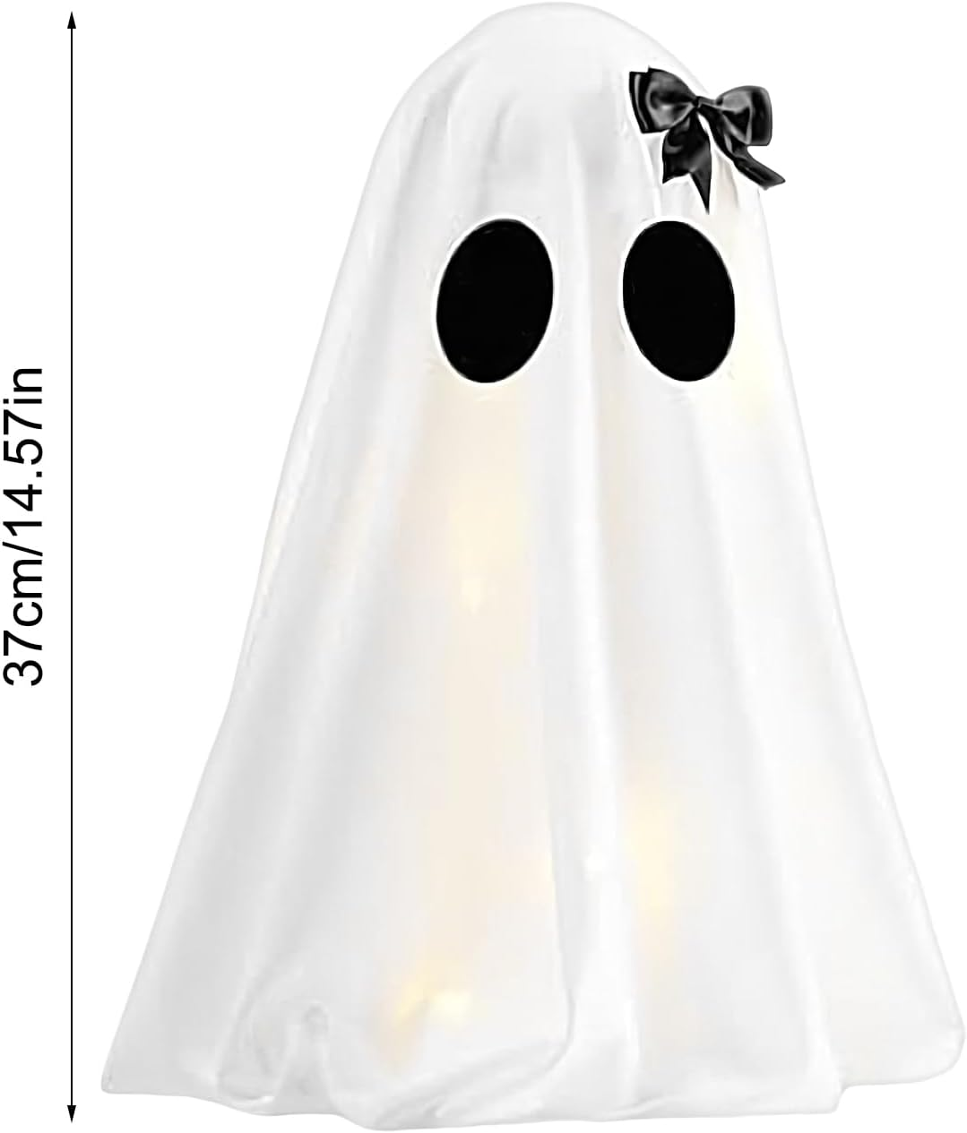Ghost Light - Tabletop Light up Ghost,Battery Operated LED Lamp Scary for Mantel Tabletop Halloween Party Home Decoration