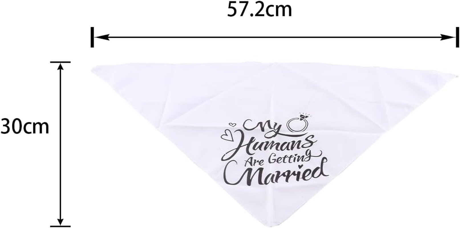 Enwye Wedding Dresses for Dogs for Engagement Day, Handkerchief Pet Dresses for Weddings, Engagement Parties and More! image number 1