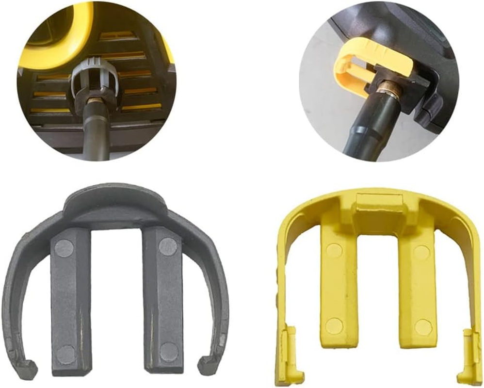 Aswalling 4Pcs C Clips Connector Replacement for K2 K3 K7 Car Home Pressure Power Washer Trigger Household Cleaning Tools