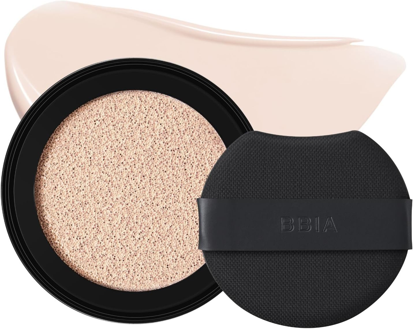 BBIA EAU Matte Cushion Foundation SPF50 - Flawless Coverage, Smooth Velvety Texture with Semi-Matte Finish, Comfortable Lightweight & Longlating, Vegan, Korean Makeup (23 NATURAL REFILL ONLY, Pack of 1)