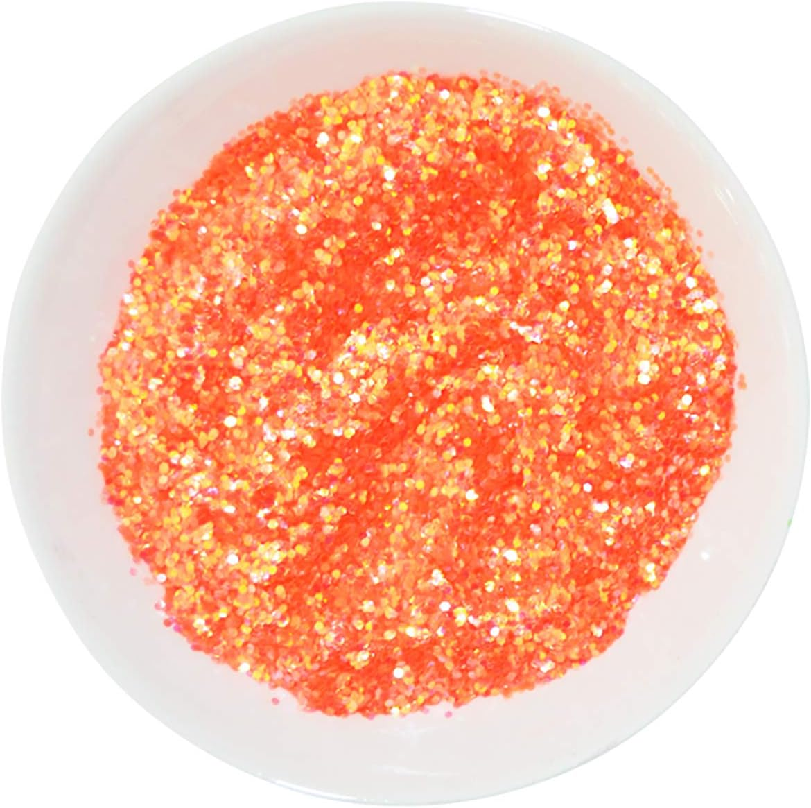 1 Pc Leaf Flakes for DIY Crafts Arts Nail Sticker Gilding Painting Fairy Nail Powders Powder Orange Red image number 1