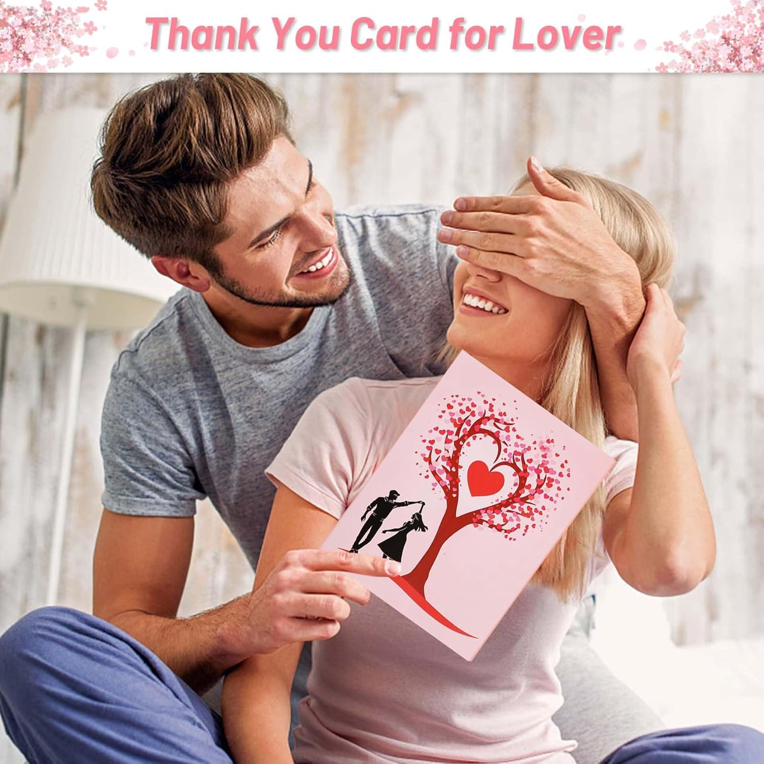 3D Heart-Shaped Tree Stereo Greeting Card with Envelope - Handcrafted Pop up Design Romantic Greeting Card for Anniversary, Wedding, Valentine'S Day，20X15Cm image number 1