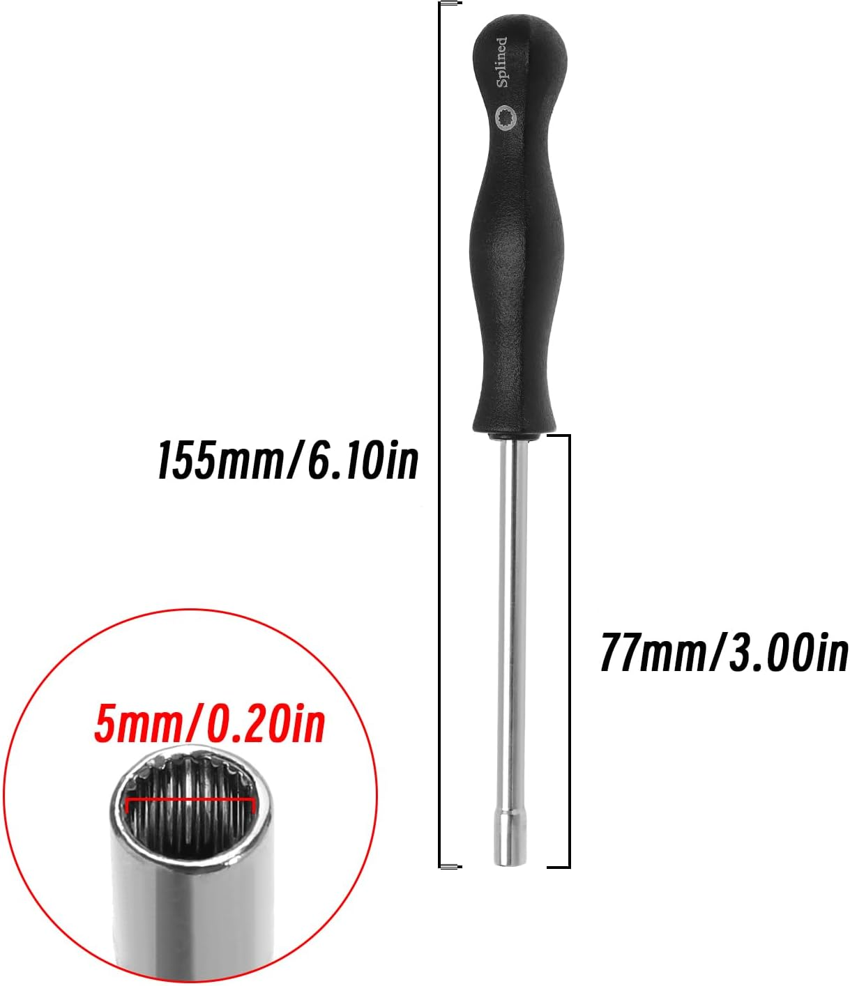 LT Easiyl 2PCS Carburetor Adjusting Tool Compatible with Husqvarna Compatible with Poulan Compatible with Weedeper Compatible with Craftman 530035560 image number 4