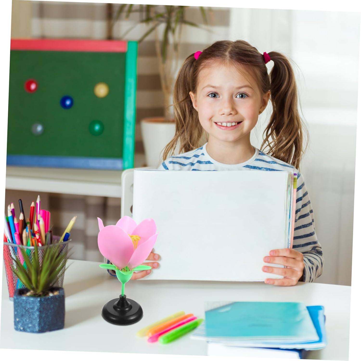 VILLFUL Floral Plant Model Flower Model Biology Teaching Aid Lightweight Blossom Toy for Boys and Girls image number 6