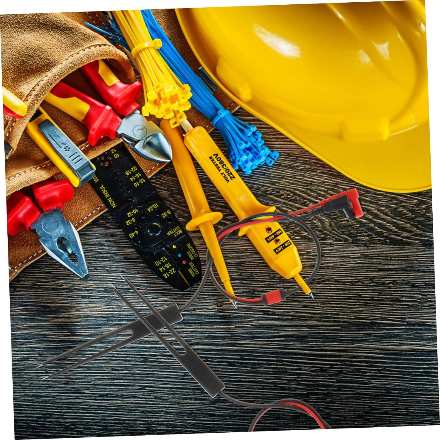 Mobestech 2Sets Multimeter Test Pen Leads Electronic Multimeter Probes Needle Tips Practical Leads for Automotive Test and Voltage Measurement image number 4