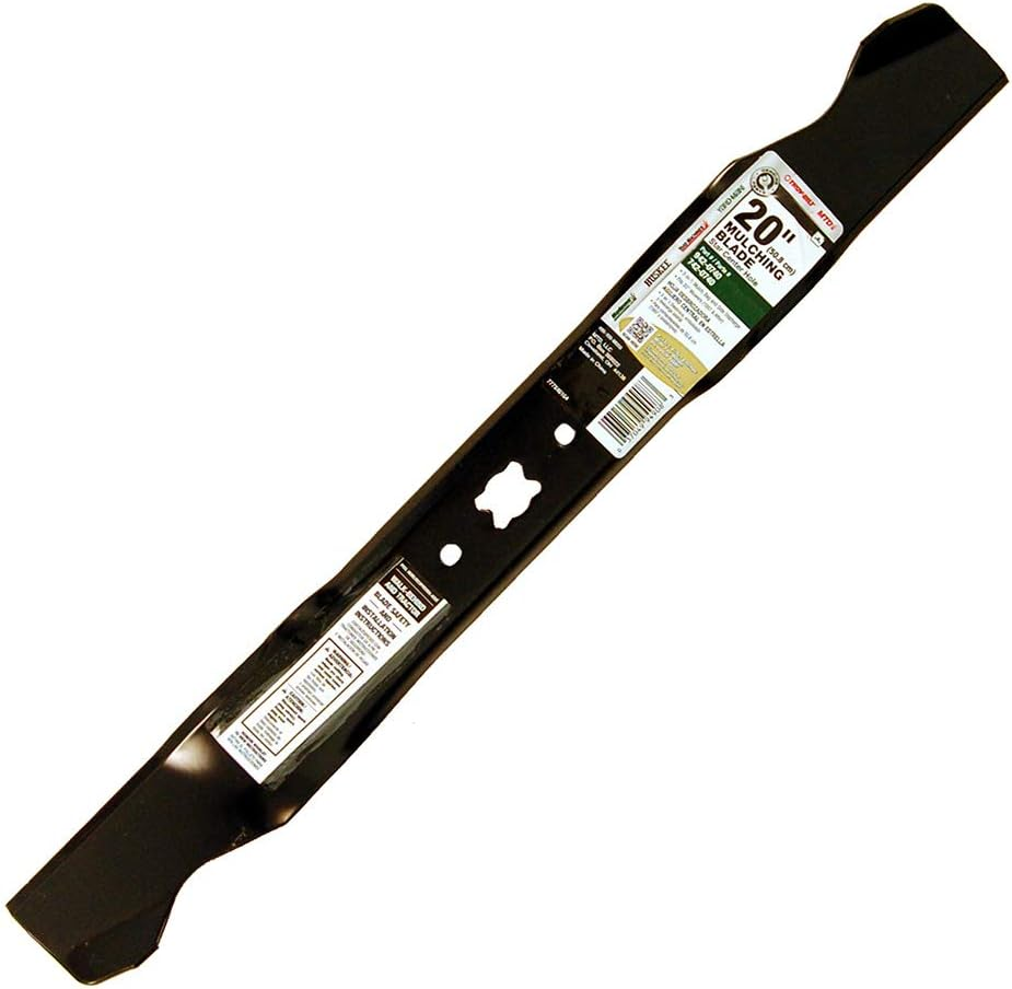 MTD (490-100-M088) Mulching Blade-For 20-Inch Lawn Mowers (1997 and After) Fits Various Gold, Yard Machines, Troy-Bilt, and Other Top Models, Brown/A image number 2