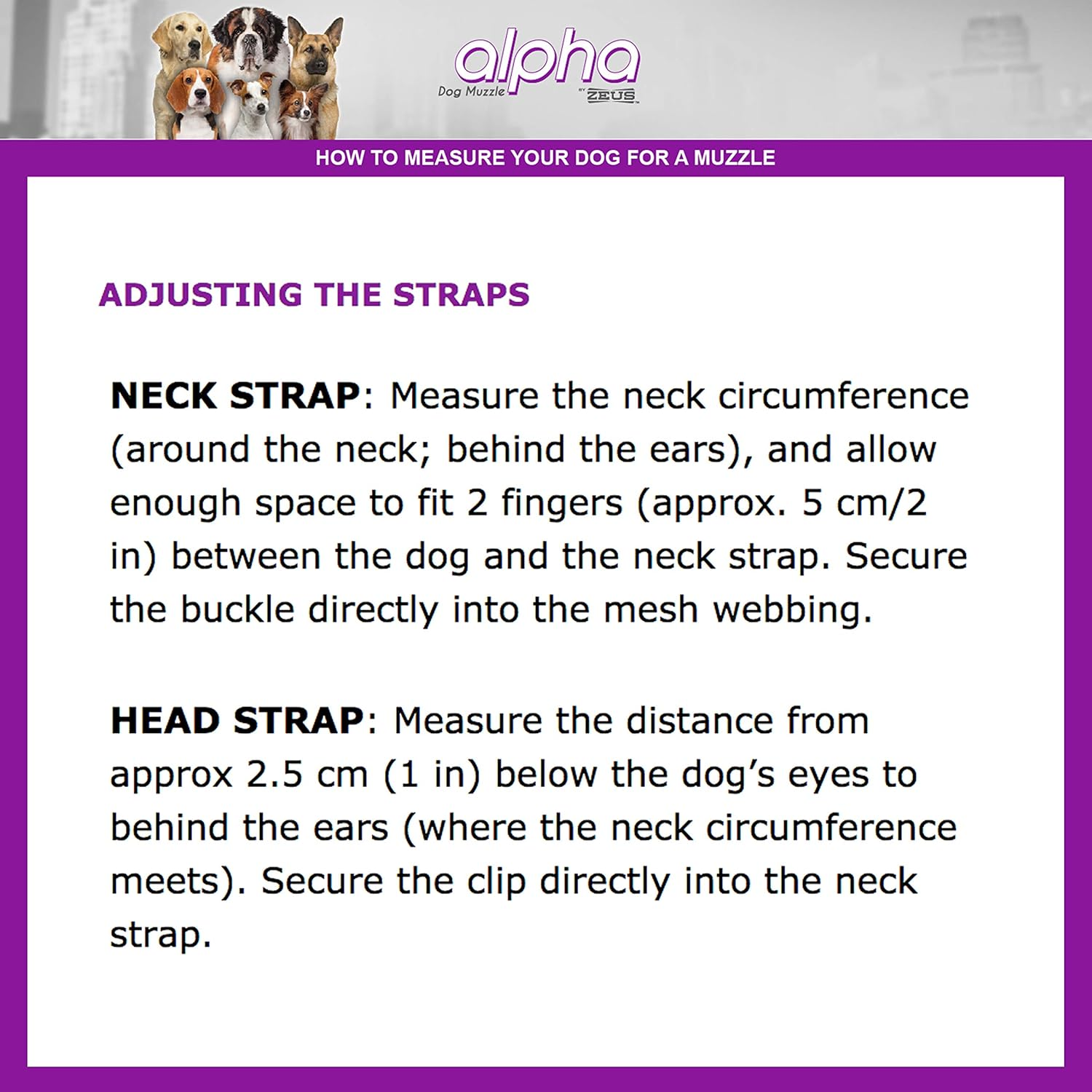 Zeus Alpha TPR Muzzle for Large Dogs, Comfort Fit Design Prevents Biting, Barking and Chewing, Black image number 1