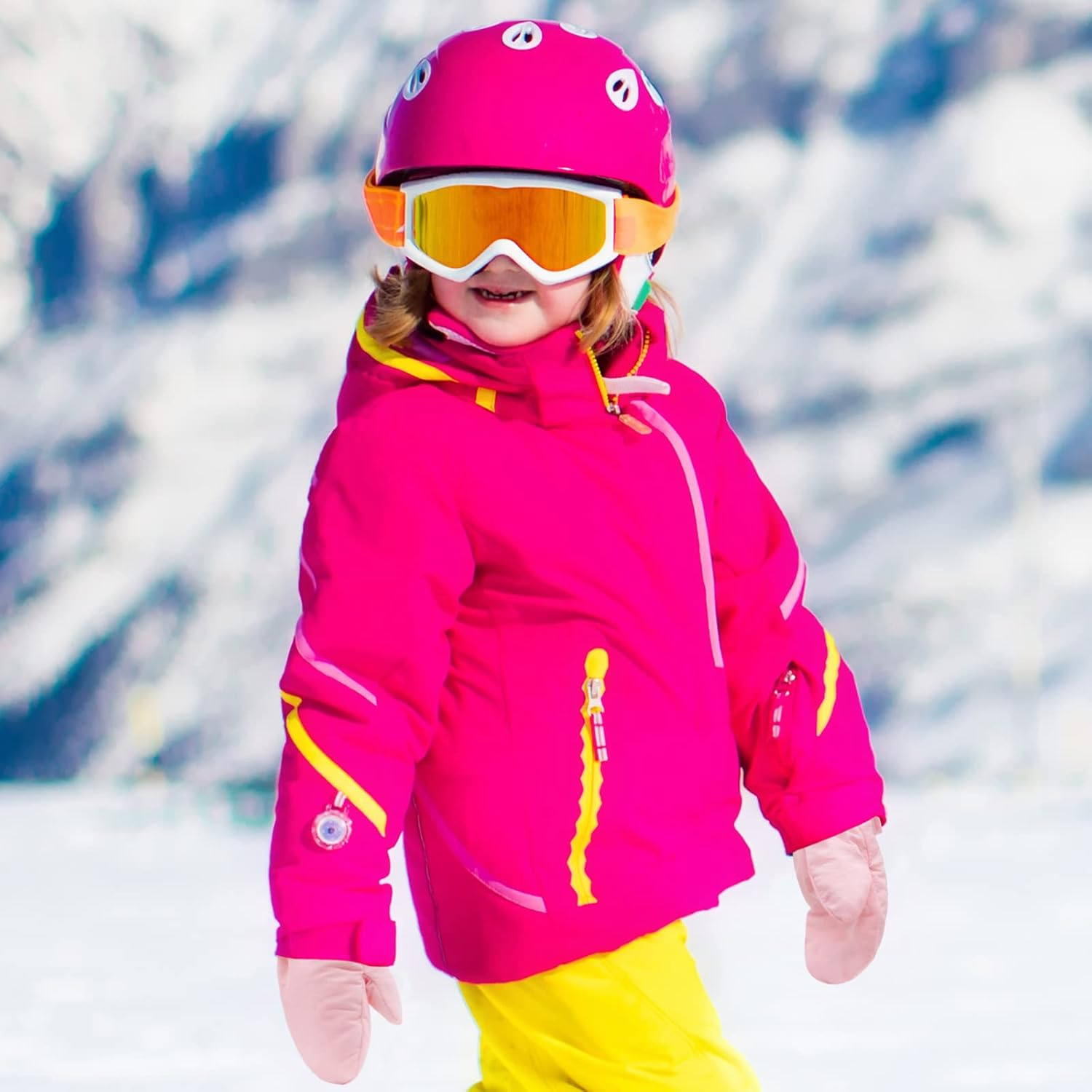 Sarfel Toddler Mittens Waterproof Toddler Gloves Baby Winter Mittens Toddler Snow Gloves Baby Mittens Toddler Winter Gloves image number 5