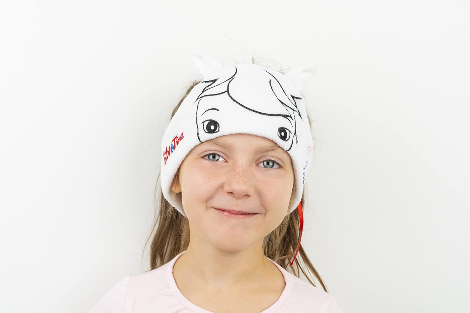 Bibi&Tina Headband Headphones, Sleeping Mask for Kids with Sabrina the Cartoon Hero - Comfortable Thanks to Soft Fleece, No Pressure on the Ears - Volume Limiter - Ideal for Travel image number 2