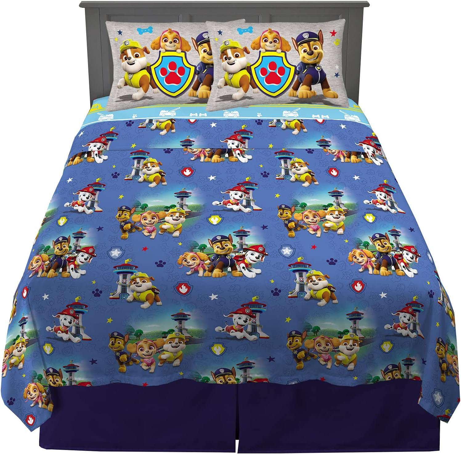 Franco Kids Bedding Super Soft Sheet Set, Full, Animal Crossing image number 7