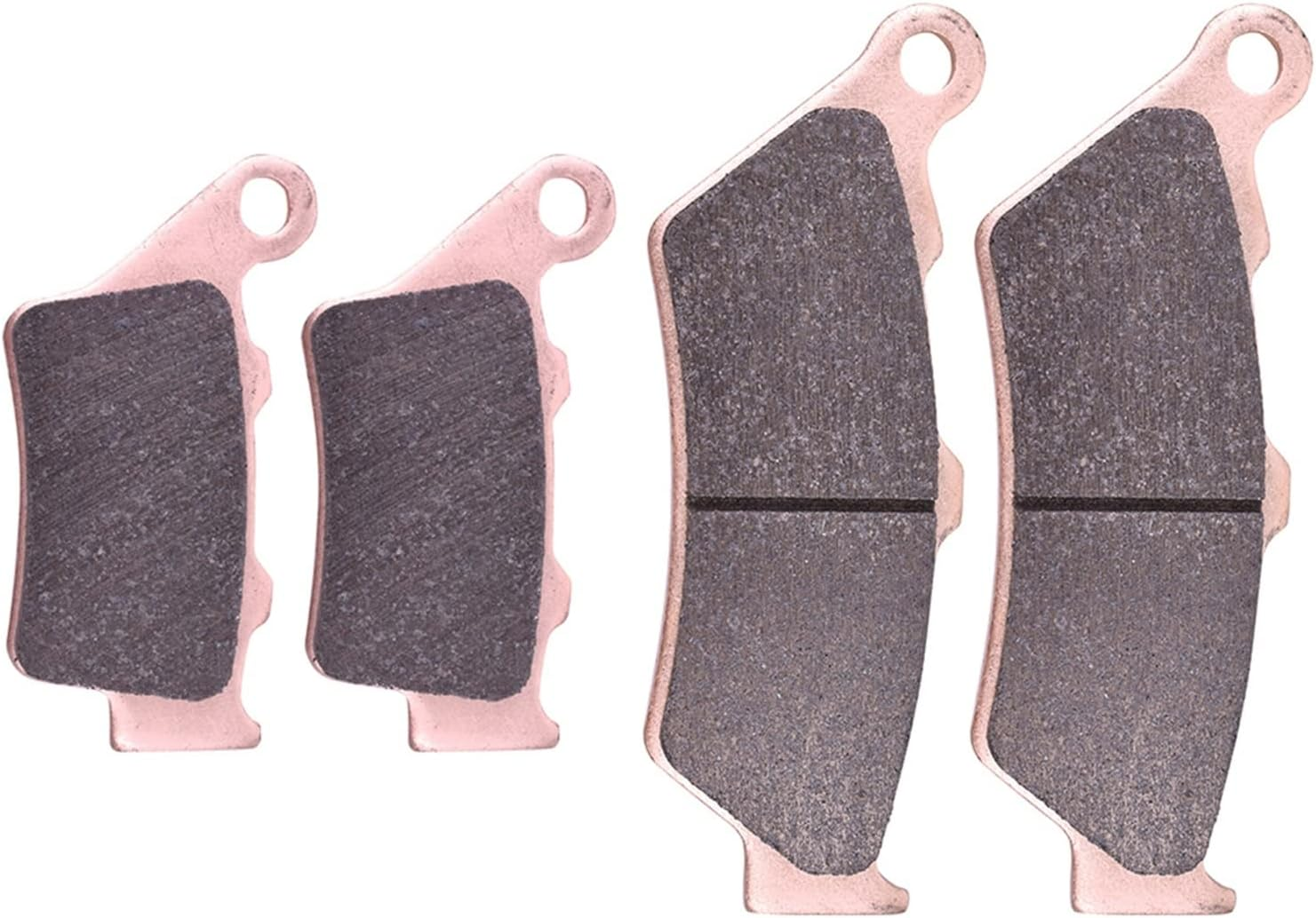 Motorbike for Indian Scout Bobber Sixty Scout Bobber Sixty 2021 Front Rear Brake Pads Disc Braking (Color : 1Set Copper Based) image number 4
