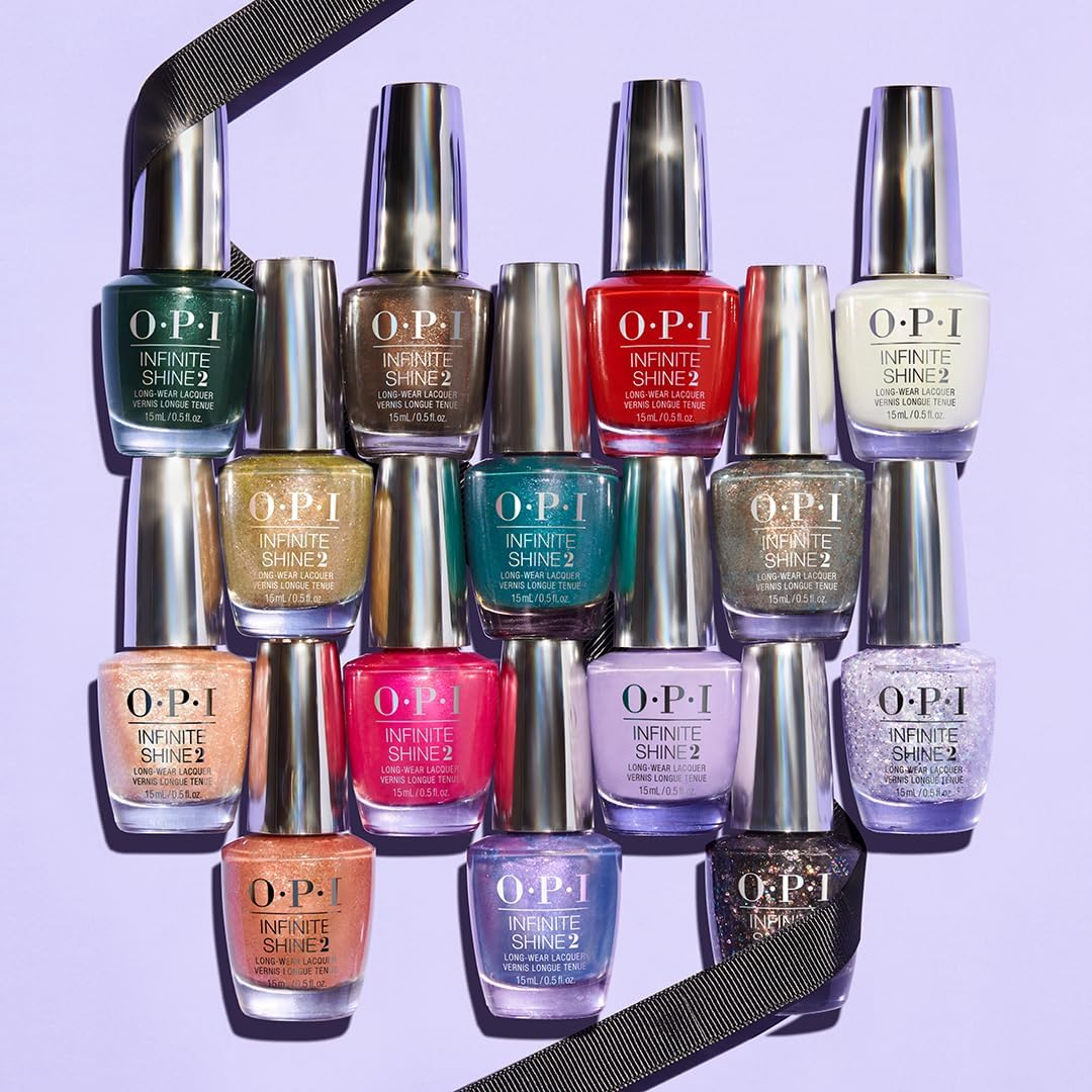 OPI Infinite Shine Peppermint Bark and Bite 15Ml image number 5