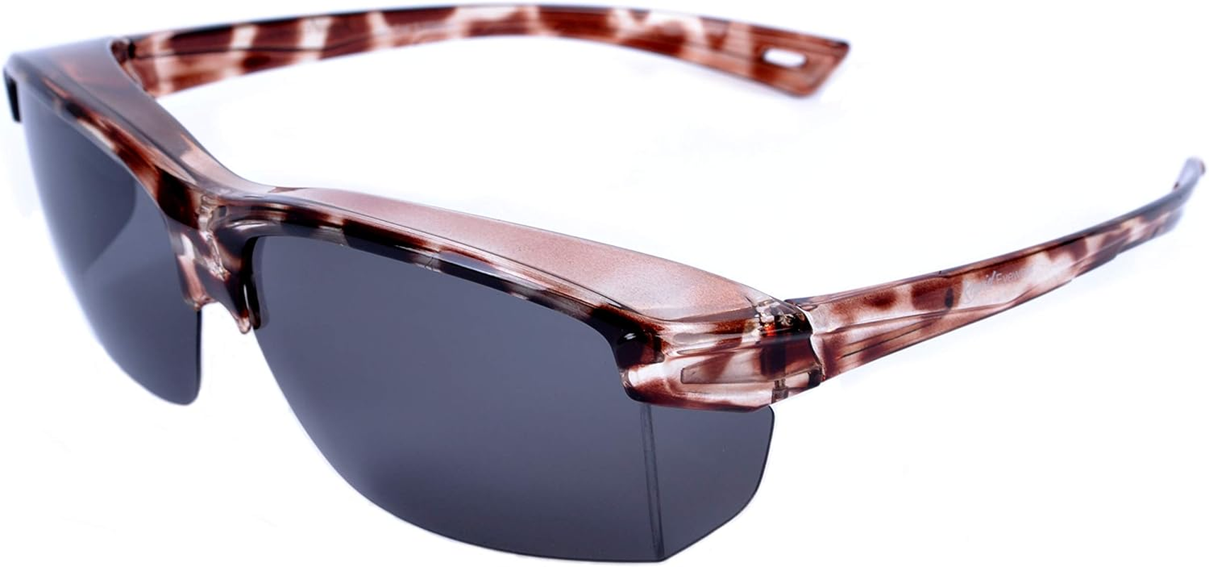 Rapid Eyewear Women&rsquo;S 'Vogue' Tortoiseshell Polarized over GLASSES SUNGLASSES That Fit over Your Spectacles up to 140Mm Wide, for Ladies. Ideal for Driving. UV400 Protection image number 3
