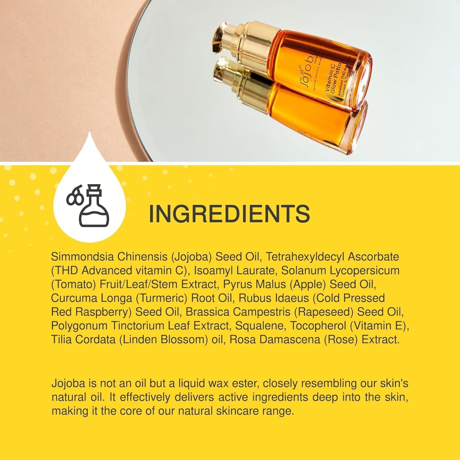 Jojoba Vitamin C Facial Oil 30Ml for Radiance Even Tone & Smooth Texture image number 1