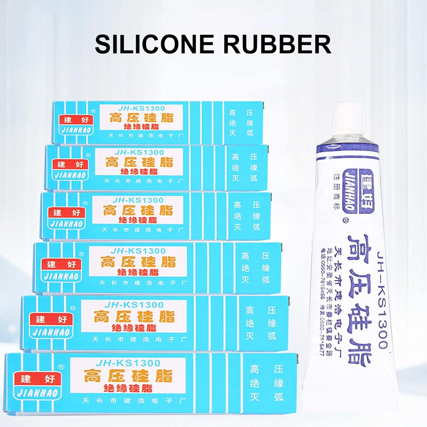 High Pressure Silicone Grease - 30G Waterproof Dielectric Grease,Waterproof Silicone Lubricant Grease for Plastics Rubbers Metals, Electrical Insulation & Heat Resistance Kuitgh image number 6