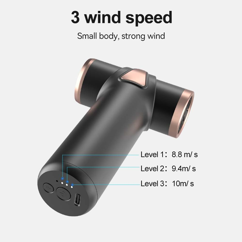 Compressed Air Duster, Powerful 80000RPM Cordless Air Duster, Portable Rechargeable Air Blower, Reusable No Canned Air Dusters, 3-Gear Electric Compressed Air with Light, Keyboard Cleaner for Office image number 1