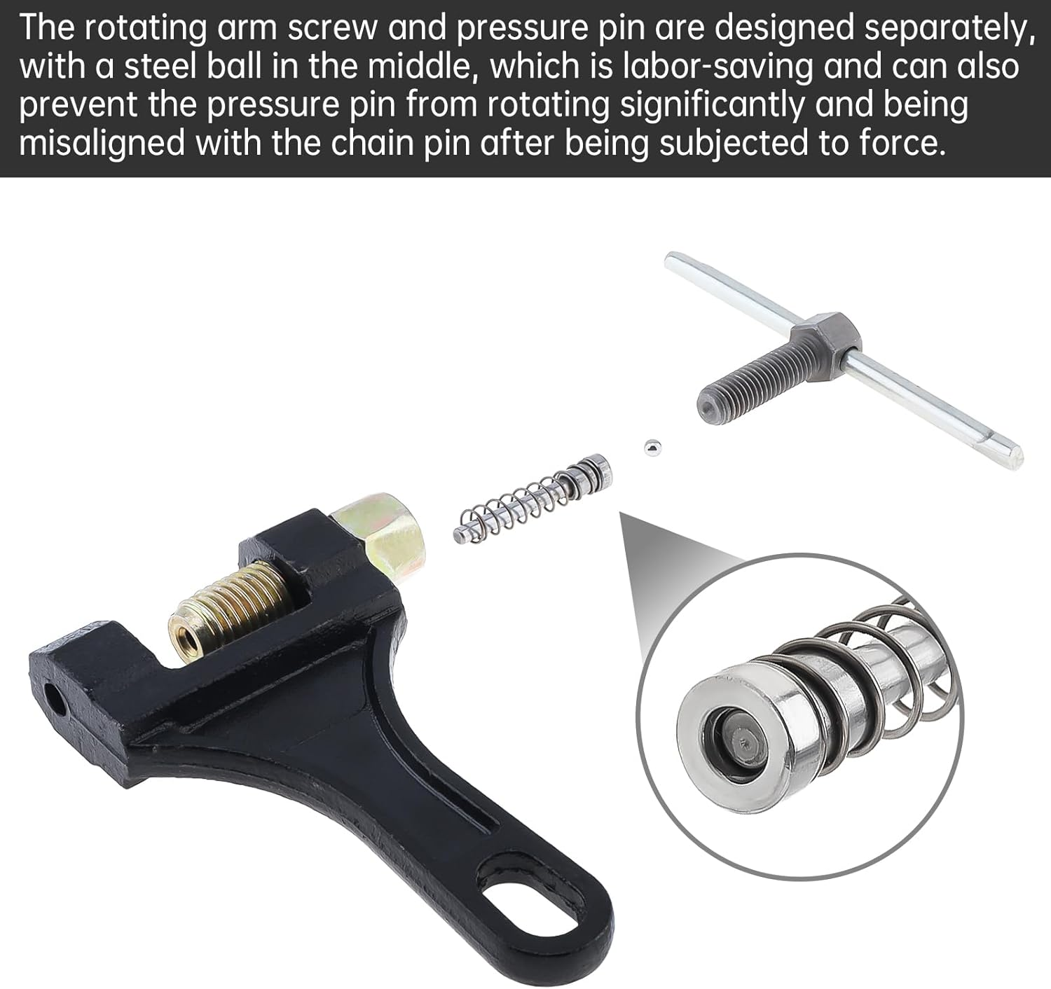Windance Chain Breaker #420-530 Link Removal Tool for Dirt Pit Bike ATV Quad Go Kart Scooter Motorcycle Bicycle Chain Break # 420 428 520 525 528 530 image number 1