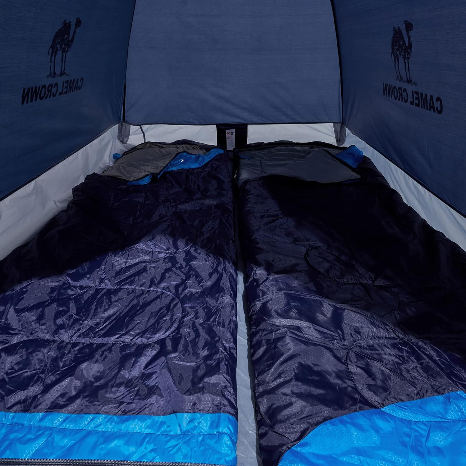 CAMEL CROWN 2/3/4 Person Camping Tent with Removable Rain Fly, Easy Setup Outdoor Tents Water Resistant Lightweight Portable for Family Backpacking Camping Hiking Traveling