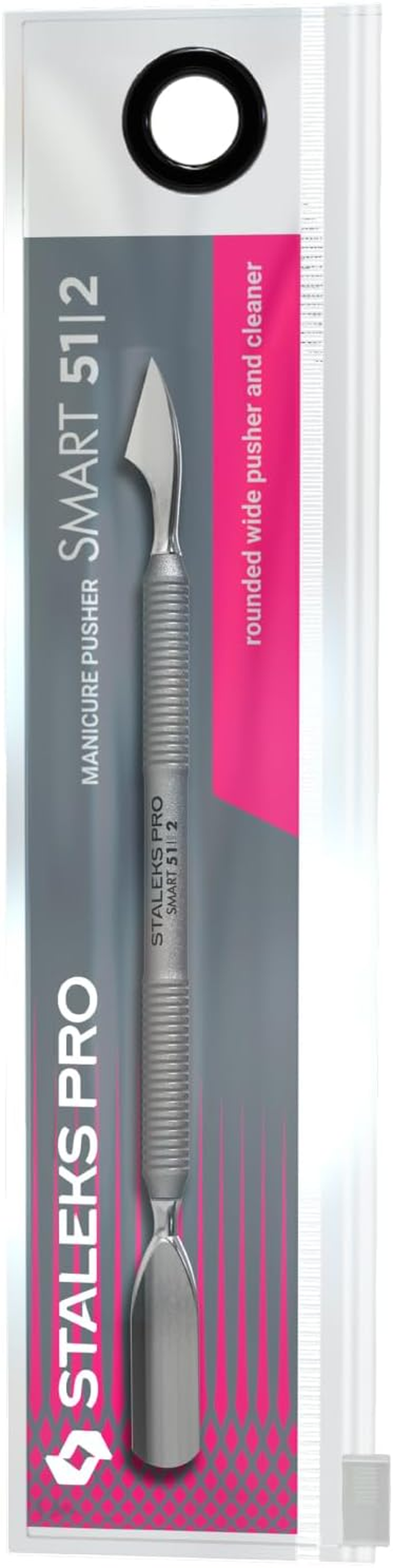 STALEKS Smart 51 Type 2 Stainless Steel Cuticle Pusher image number 5