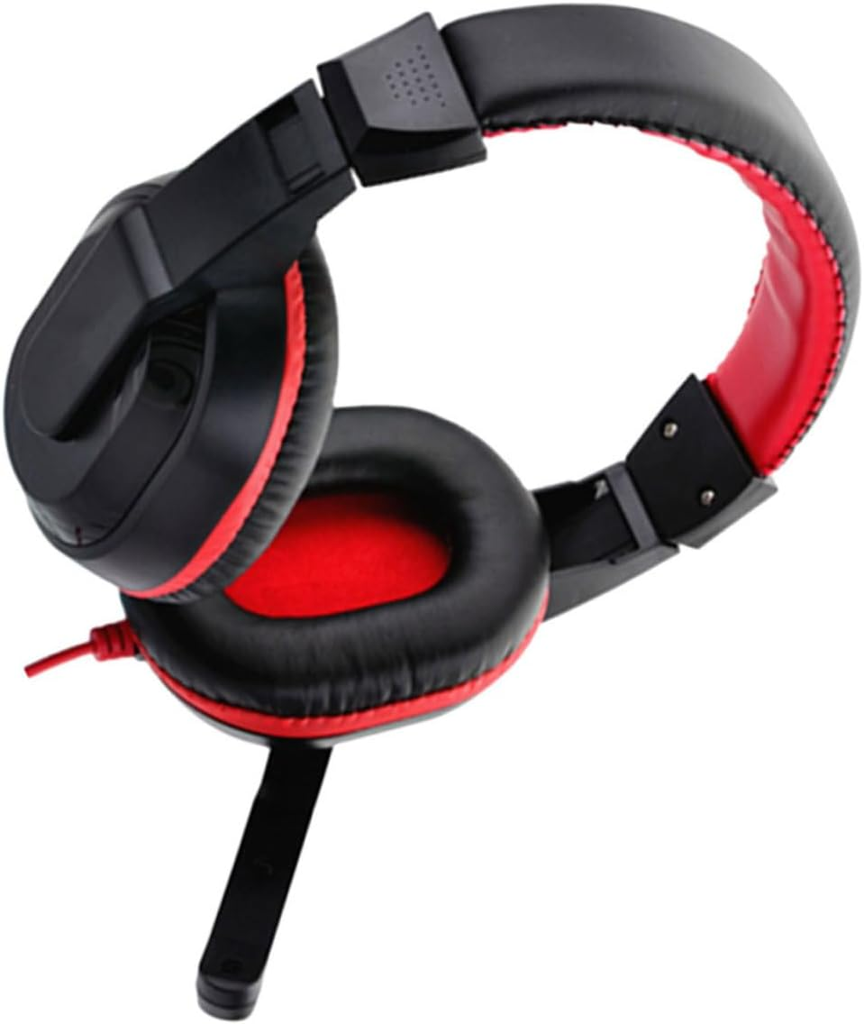 SHINEOFI Wired Pc Headphones Microphone Over-Ear Stereo Headset for Computer and Laptop Multimedia Use Comfortable Gaming Headset Noise-Canceling Mic Random Color image number 1