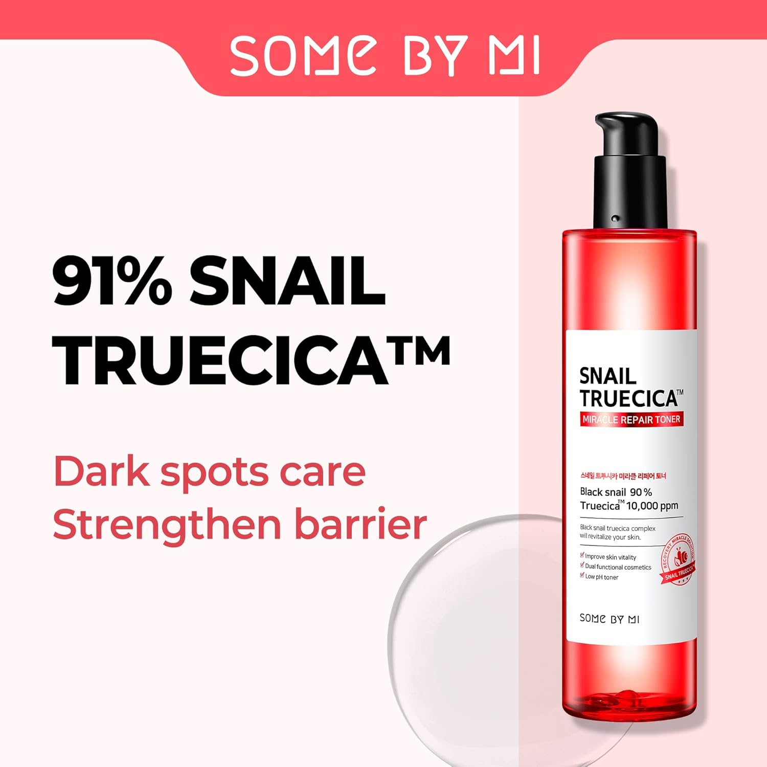 Snail Truecica Miracle Repair Toner 150Ml image number 5