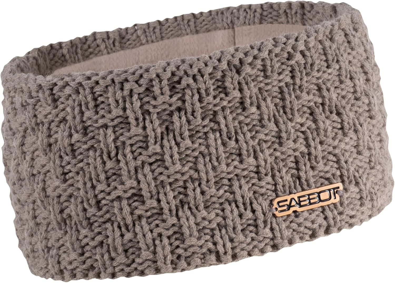 SABBOT Women'S Winter Headband Headband Women'S Wide with Fleece Hair Band Woman Ear Warmers Gift for Women (White)