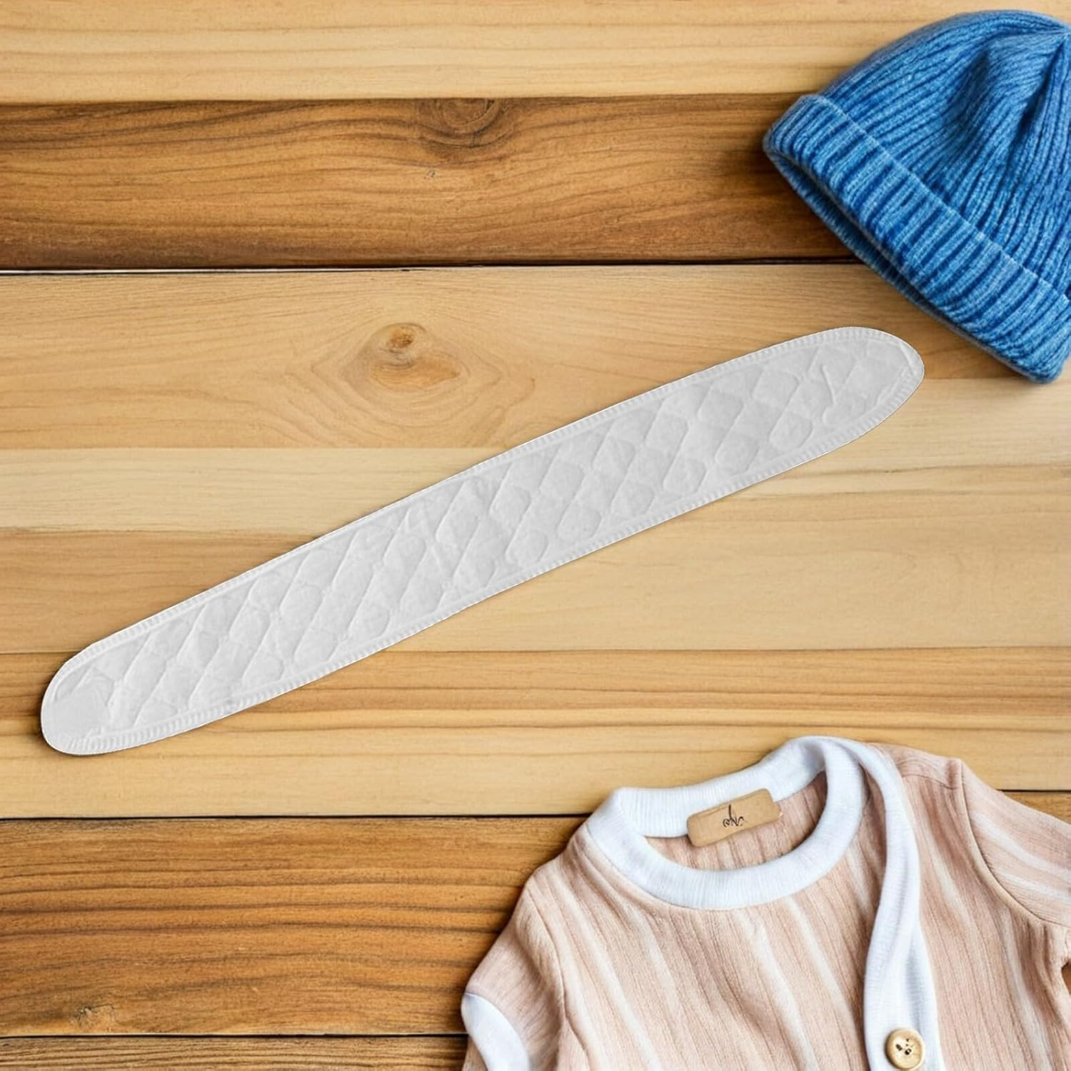 MERRYHAPY 6Pcs Newborn Belly Bands Baby Navel Bands Pure Cotton White Soft Belly Button Belt for Infant Umbilical Care and Protection image number 6