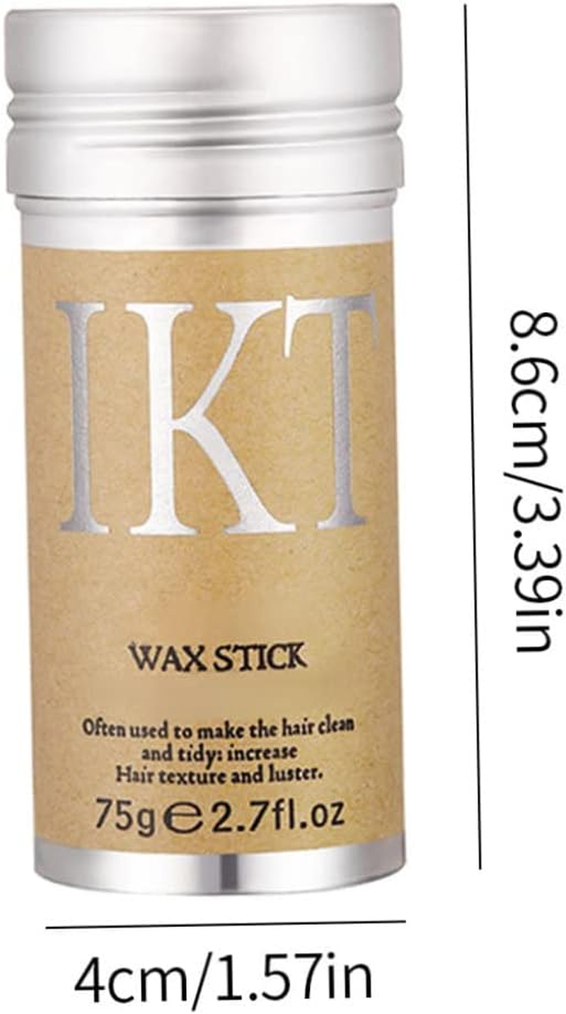 Hair Gel Stick Hair Wax Stick Professional Broken Hair Shaping Gel Hairstyling Moisturizing Wax 75G,Hairfeel Stick image number 6