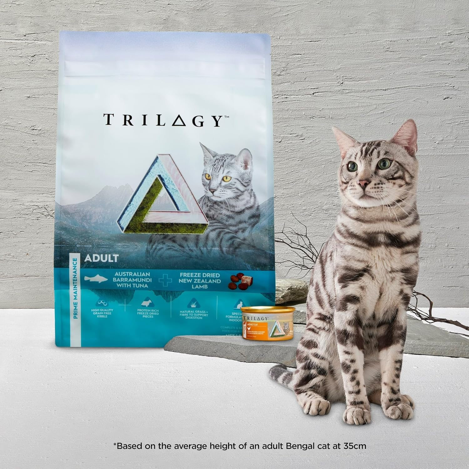 Trilogy Complete Prey P&acirc;t&eacute; Wet Cat Food, Wild Caught Salmon, 24X85G, Grain Free Natural P&acirc;t&eacute;, 88% Meat & Organ Protein for Healthy Muscles and Hydration image number 5