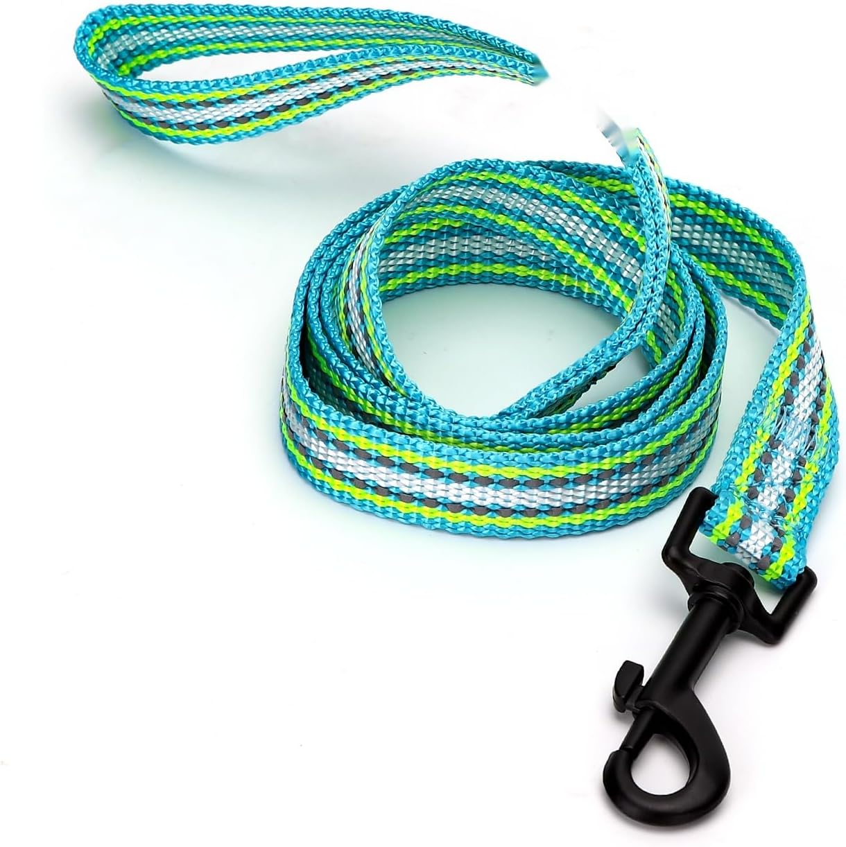 Reflective Nylon Dog Leash, Strong and Durable, Ideal for Safe Walks and Pet Control. image number 1