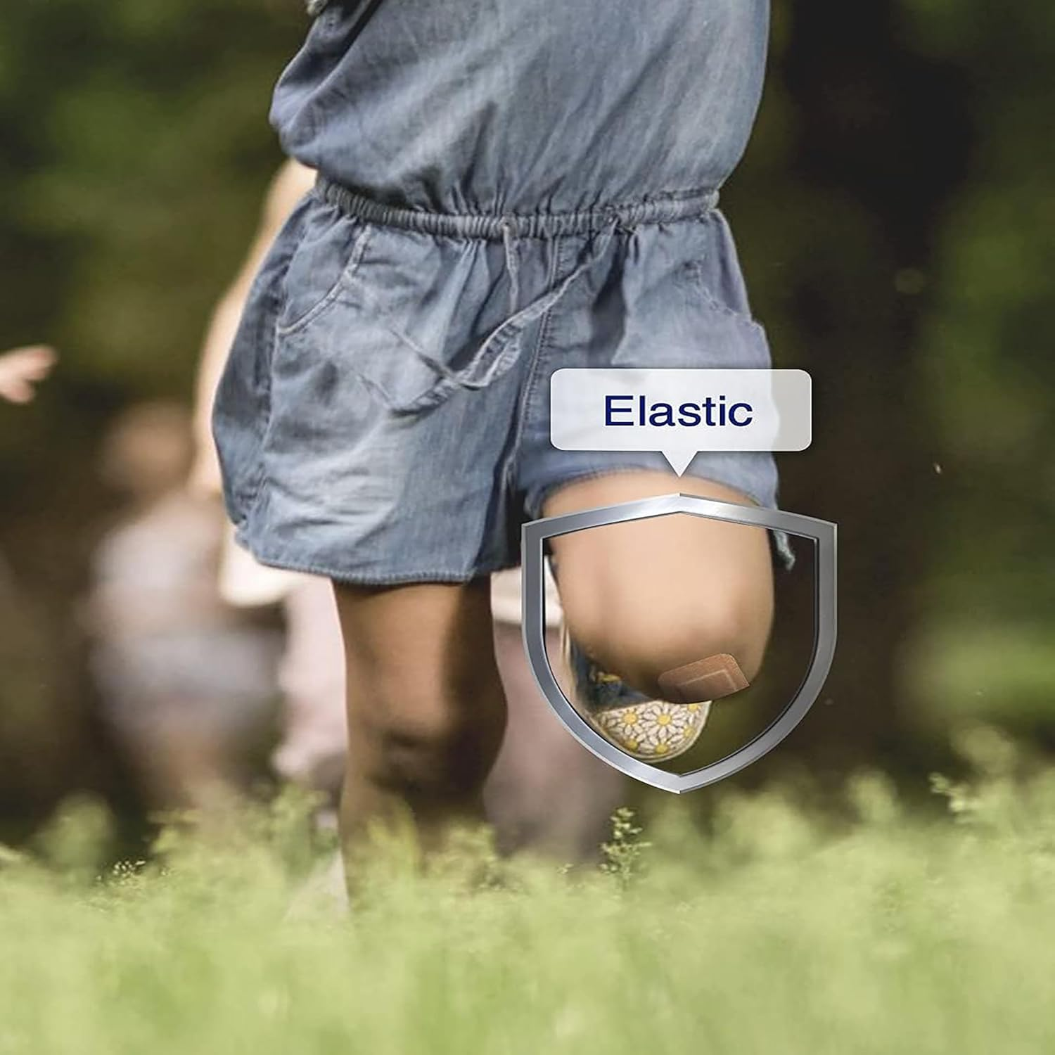 Elastoplast Flexible Fabric Plasters - Assorted Sizes (100 Pack) | Breathable & Water-Repellent Material | Protects Wounds from Dirt & Germs | Stretchy Adhesive Fabric Bandages | Ideal for Joints image number 4