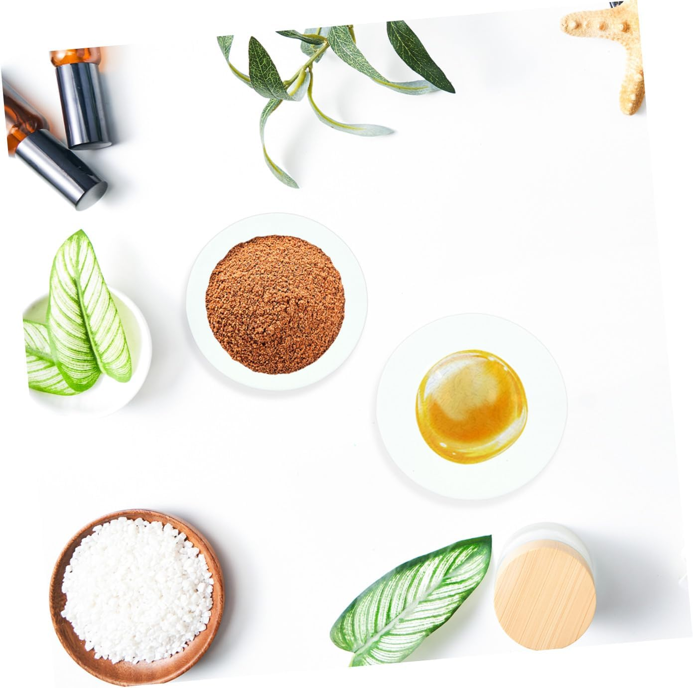 Wax Melting Warmer Liners and Aromatherapy Lamp Oil Warmer Dishes 120Mm Glass Plates Reusable for Home Fragrance 2Pcs Set image number 3