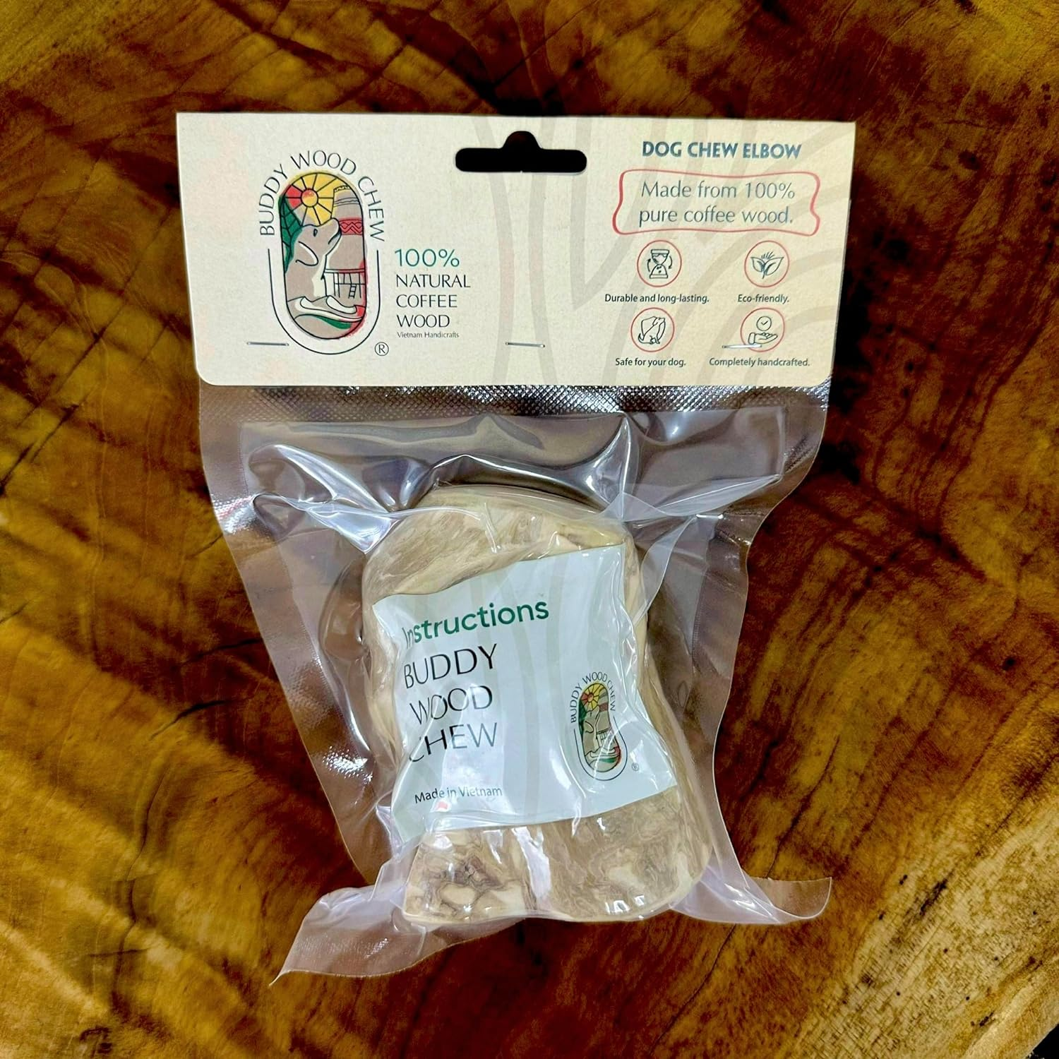 Dog Chew Elbow - Gorilla Chew, Large, Long Lasting Wood Chew for Dogs (M (Single))&hellip; image number 4