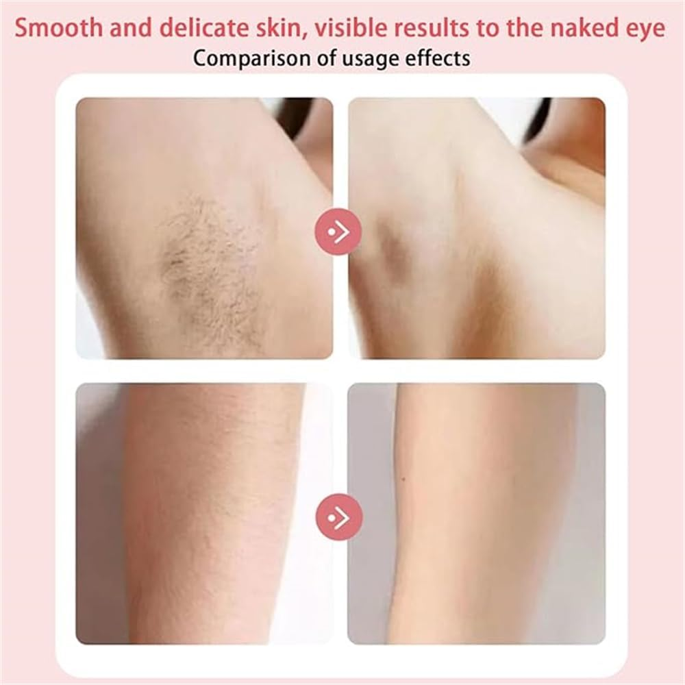 Electric Shaver for Women Bikini Trimmer Wet Dry Use 2 in 1 Silk Glide Epilator (Blue) - Pink image number 3