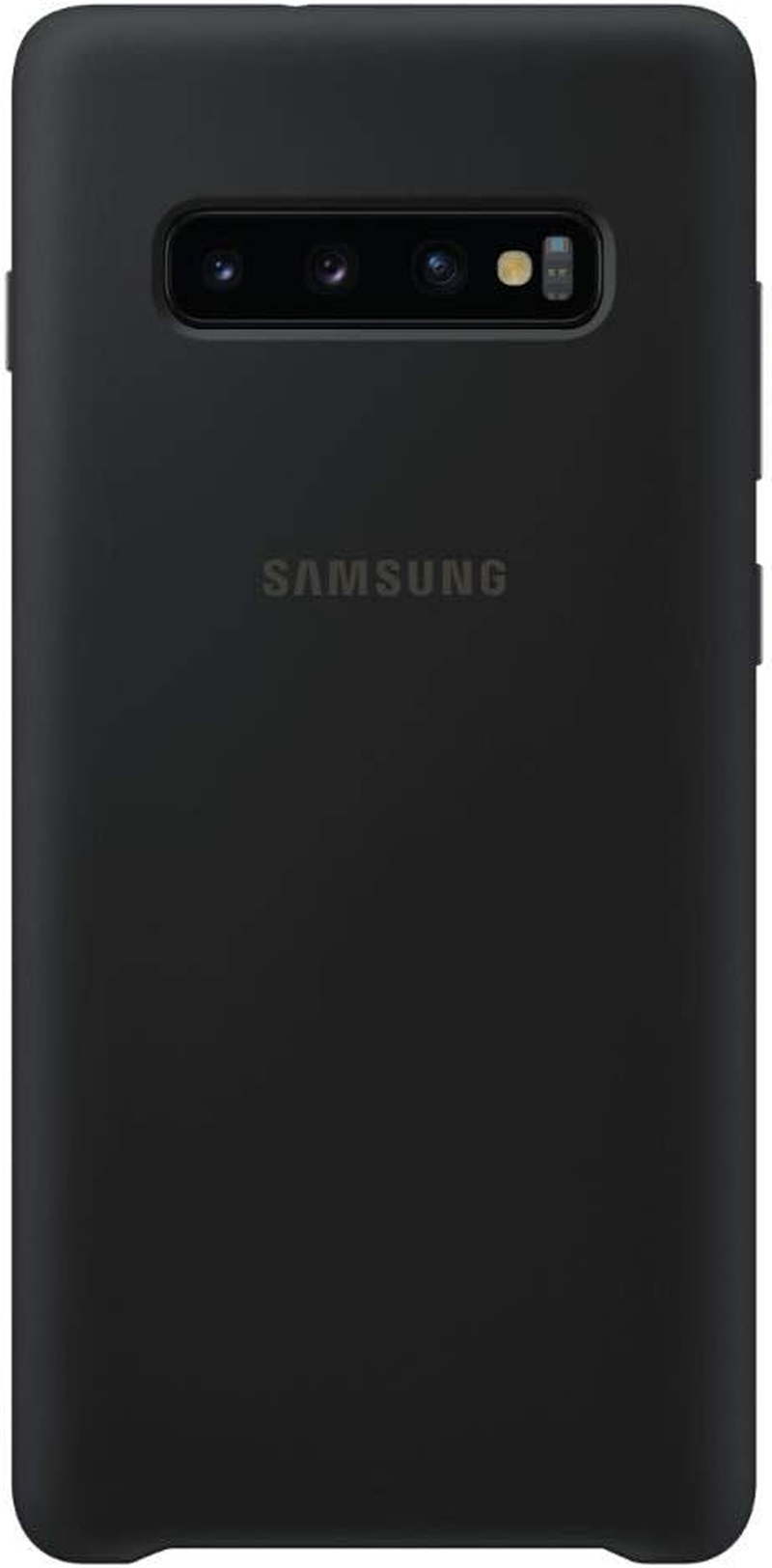 Samsung EF-PG975TBEGWW Galaxy S10+ Silicone Cover, Black