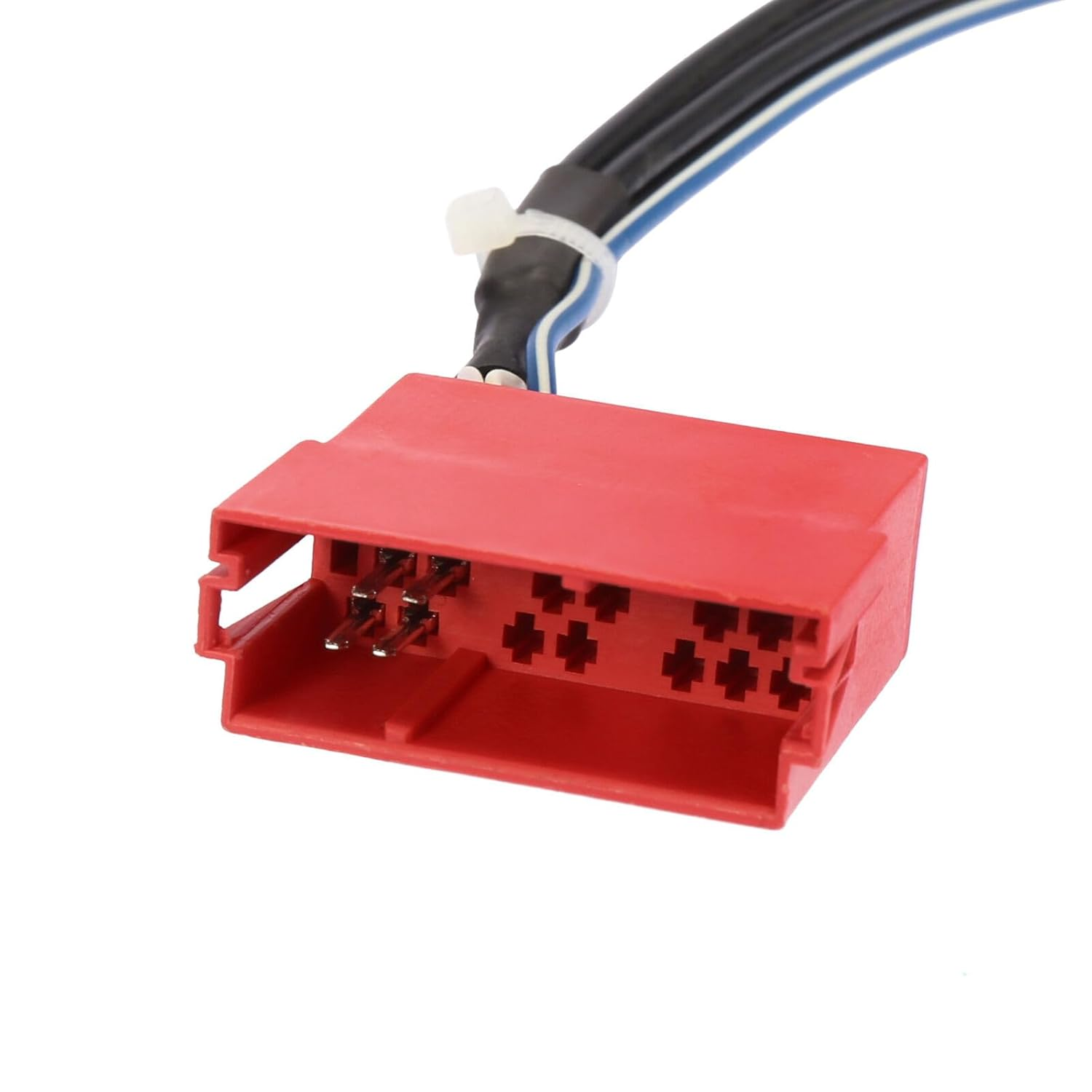 70-1787 Car Stereo Radio Wiring Harness Amplifier Integration Wire Adapter Plug for Audi Porsche, for Volkswagen Install Aftermarket Radio CD Player Receiver Connector image number 3