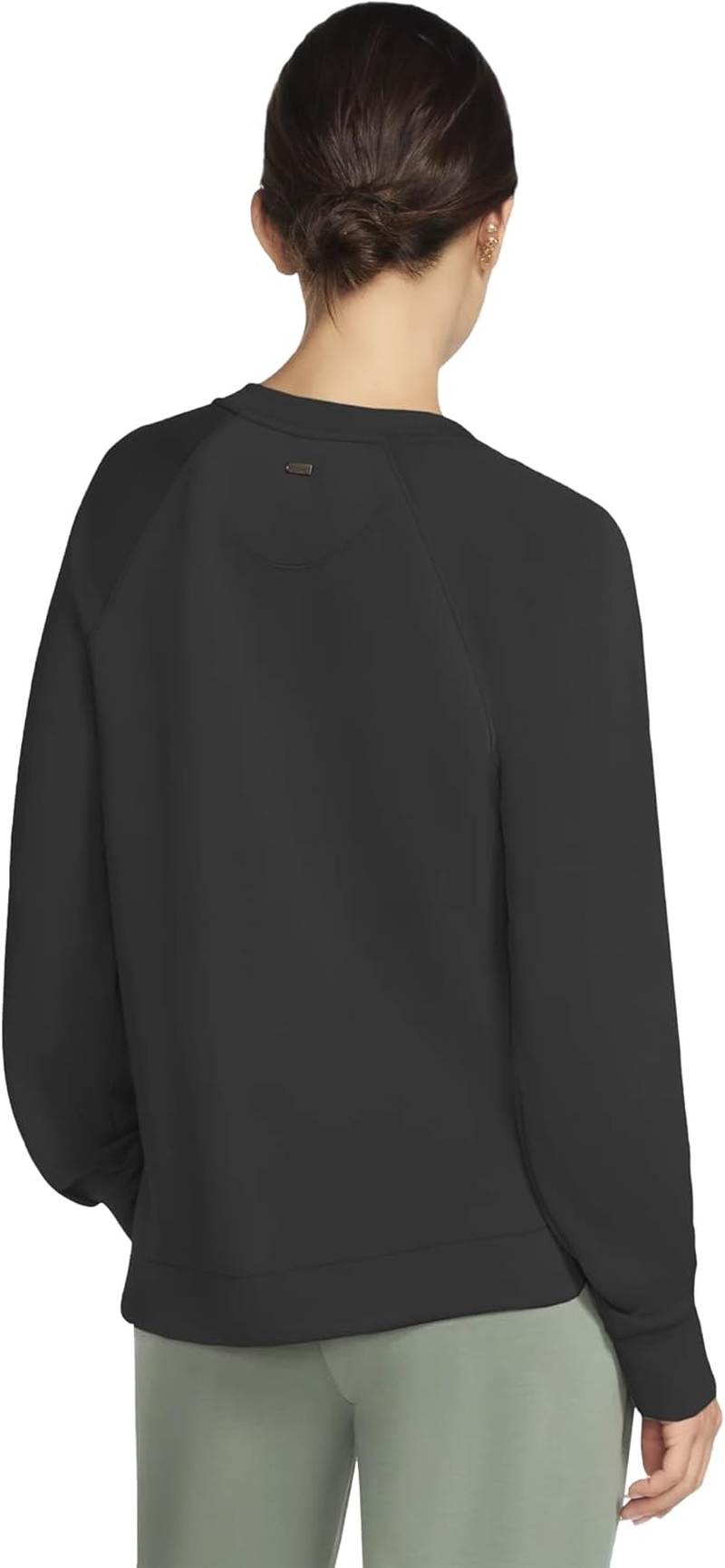 Skechers Women'S Skechluxe Elevate Crewneck, Bold Black, XL image number 1
