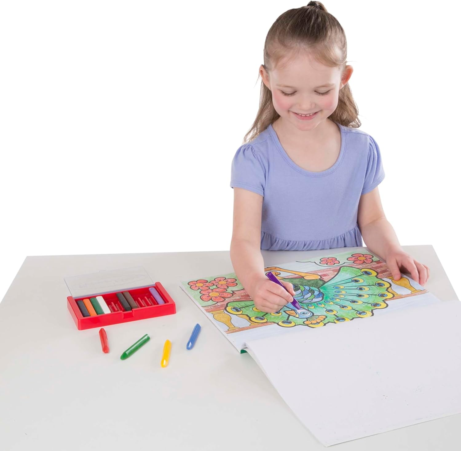 Melissa and Doug - Jumbo Colouring Pad - Animals