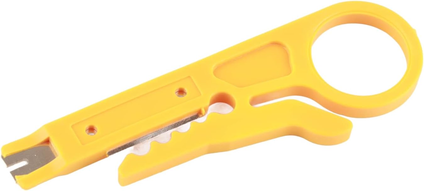 Fafeicy 5Pcs Wire Stripper Set, Mini Cable Stripping Tool for CAT5 Cat5E CAT6 Network Wires Crimping Tool for 3D Printer PTFE Tubes Portable Multi Function Kit image number 6