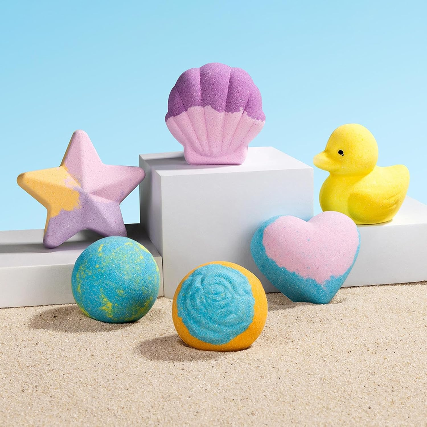 Bubble Bath Balls | Shower Balls | Scented Relaxing Body Cleanser for All Skin Types Women Kids Hotel Spa Home Bathroom image number 4