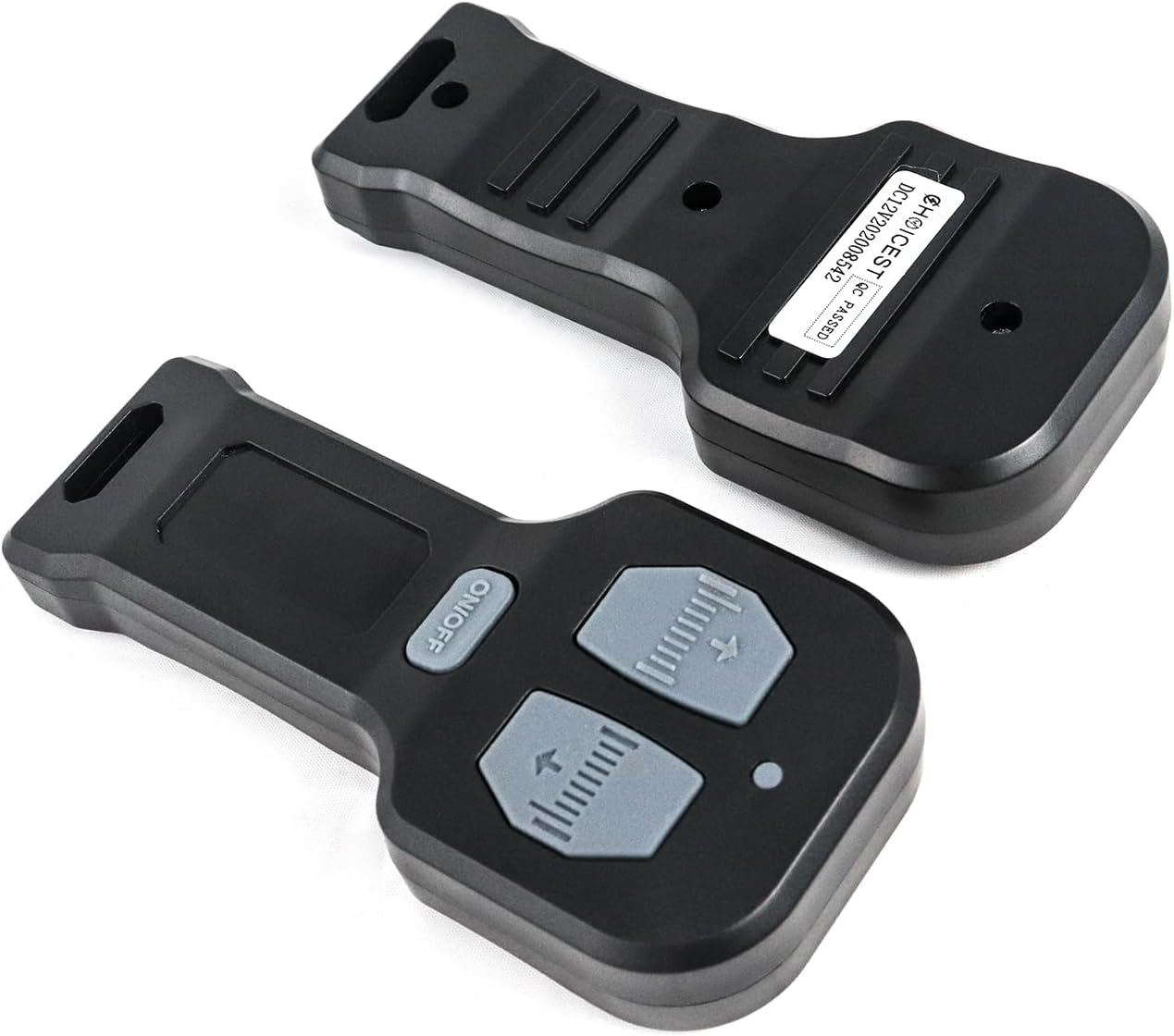 QWORK 12V Car Wireless Winch Electric Remote Control, 4 Pack Universal Mini 5 Wire Control Winch with Dual Manual Matching Transmitter Kit for Truck, ATV and SUV Winch Wireless System image number 3