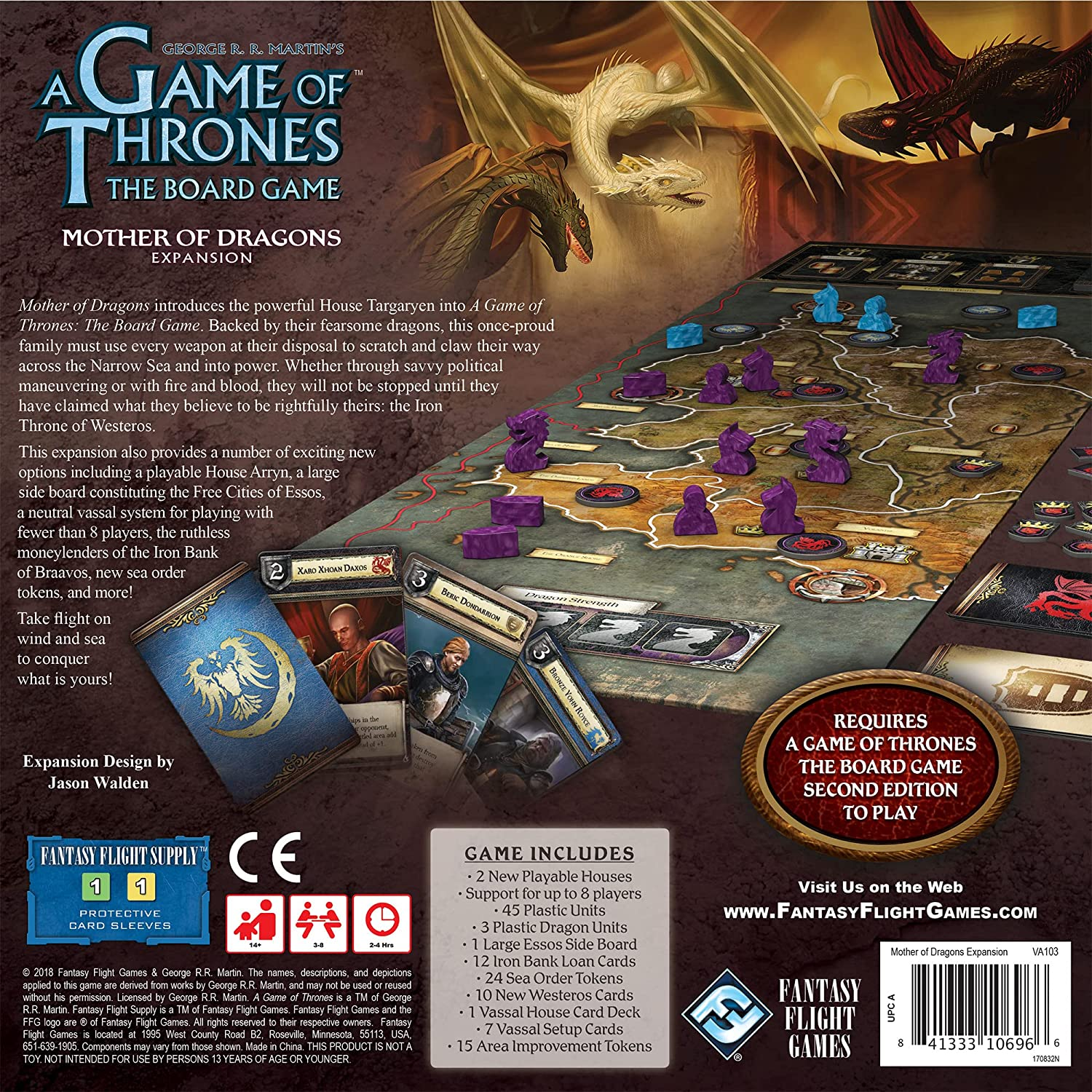 A Game of Thrones: the Board Game - Mother of Dragons Expansion image number 2